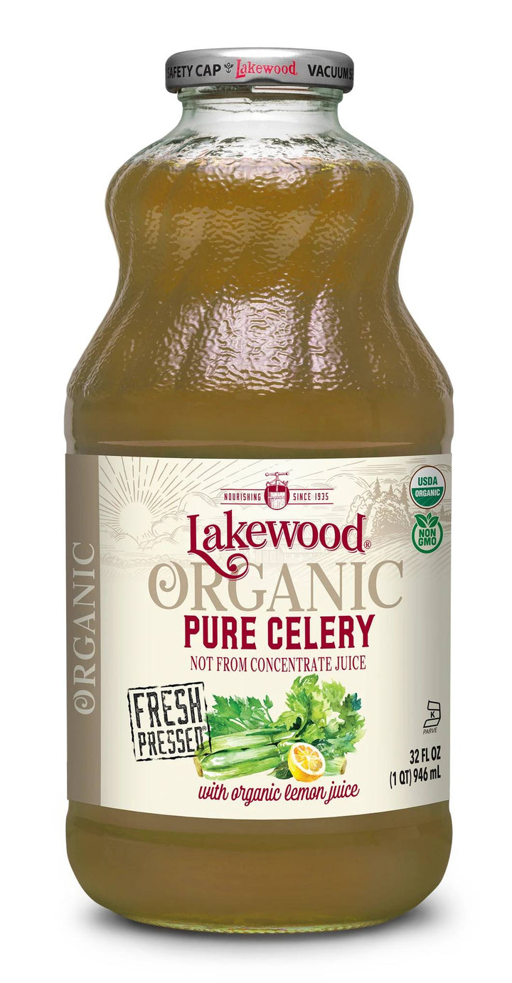 Lakewood - Juice Pure Celery Juice, 32fl | Muliple Options - PlantX US