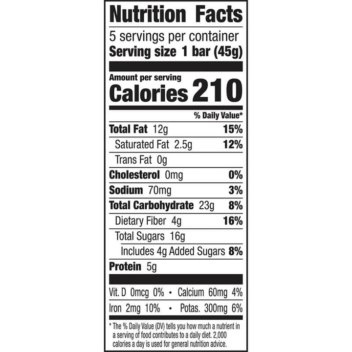 21908103013 - larabar almond butter chocolate chip nutrition