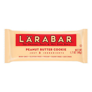 Larabar Peanut Butter Cookie Nutritional Bar, 1.7 oz
 | Pack of 16