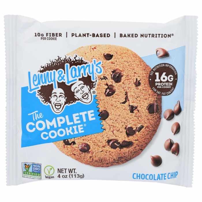 Lenny & Larry's - Complete Cookie Chocolate Chip, 4oz - front