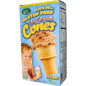 Edward & Sons - Let's Do Gluten Free Ice Cream Cones  1.2 oz | Pack of 12
