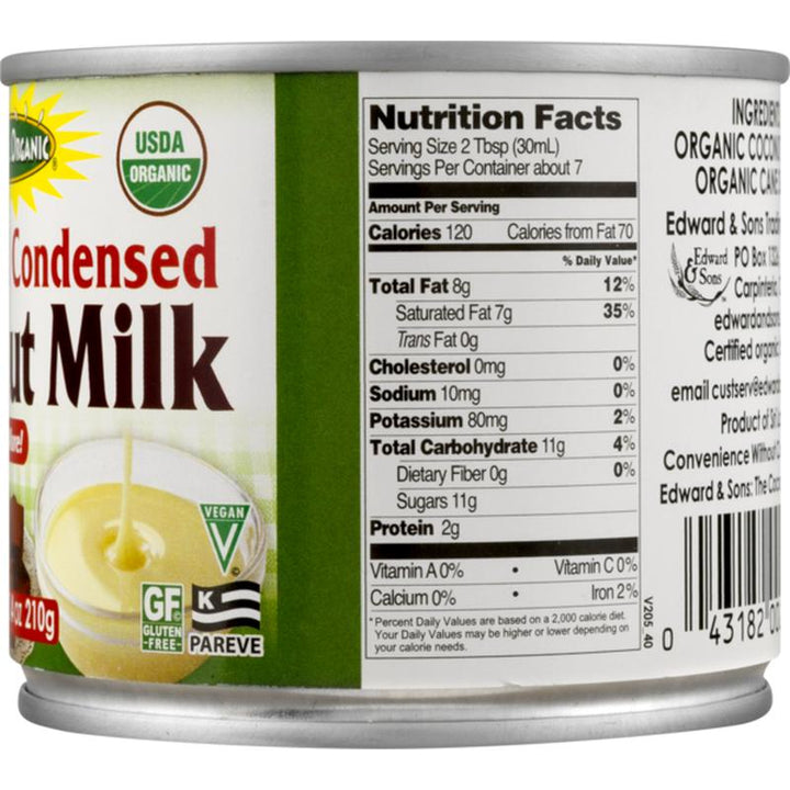Let's Do Organics-Coconut Milk Condensed, 7.4 oz