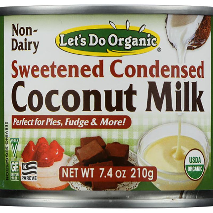 Let_s Do Organics Coconut Milk Condensed, 7.4 oz