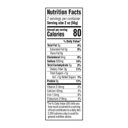 Lightlife - Gimme Lean Plant-Based Ground Sausage, 14oz - Nutrition Facts