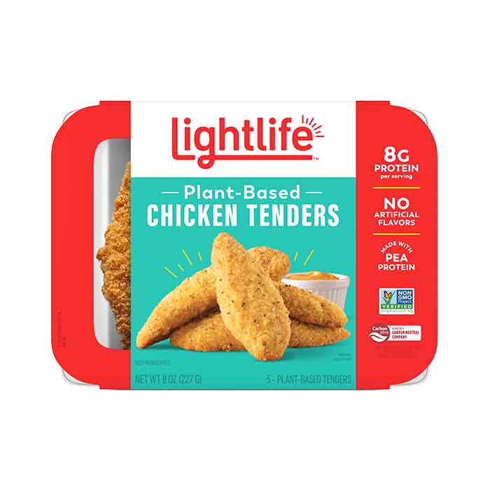 Lightlife - Plant-Based Chicken Tenders, 8oz