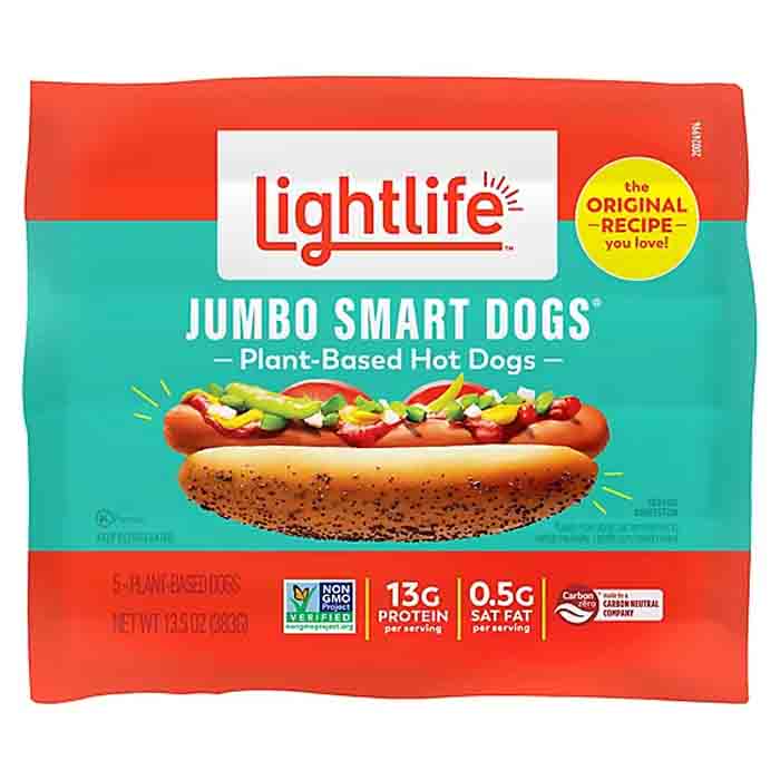 Lightlife - Smart Dog Deli Jumbo, 13.5oz