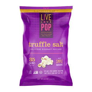 Live Love Pop - Truffle Salt Popcorn, 4.40z | Pack of 12
