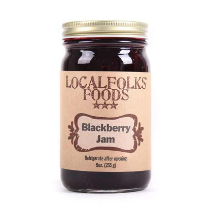 LocalFolks Foods - Blackberry Jams, 9oz - front