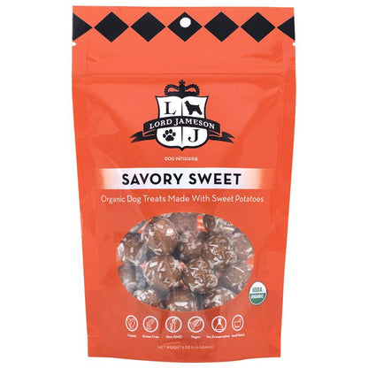 Lord Jameson - Organic Dog Treats Savory Sweet, 6oz