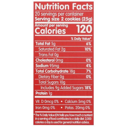 Lotus Biscoff - Cookie Snack Packs, 17.6oz - back