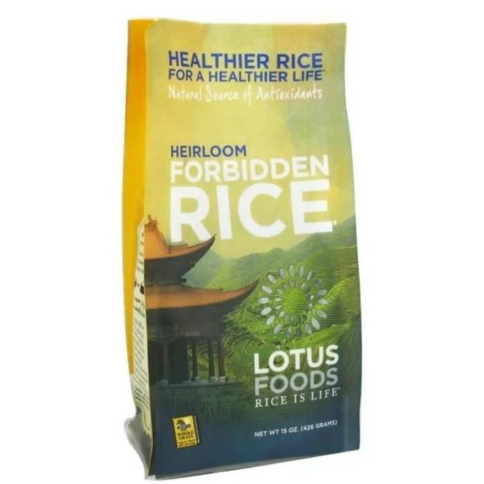 Lotus Foods - Heirloom Forbidden Rice, 22 lbs - front
