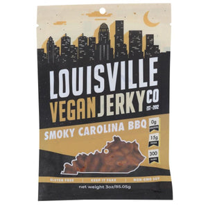 Louisville Vegan Jerky - Smoky Carolina BBQ, 3oz