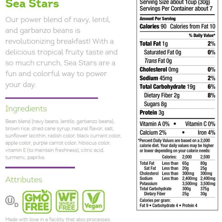Love Grown-Fruity Sea Stars Cereals
