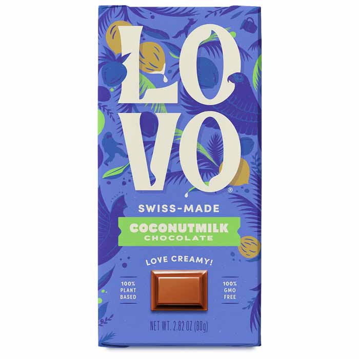 Lovo - Chocolate Bars - Coconutmilk Chocolate Bar, 2.8oz