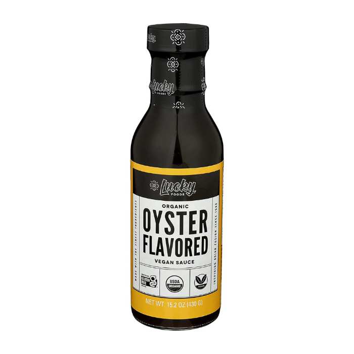 Lucky Foods - Organic Oyster Flavored Sauce, 15.2 fl oz - Front
