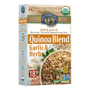 Lundberg - Quinoa Rice Blend Garlic & Herb, 5.5oz