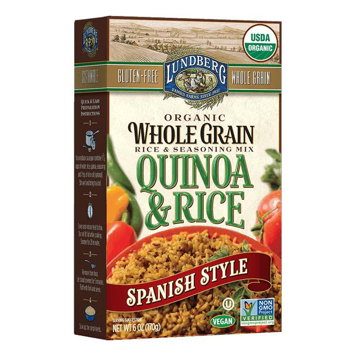Lundberg Quinoa Rice Blend - Spanish Style, 6 oz