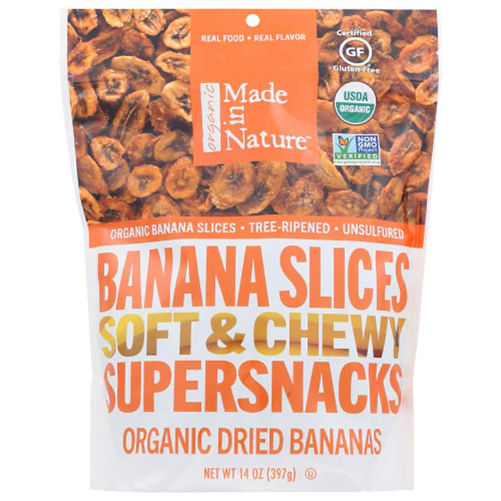 Made In Nature Bananas Dried, 14 oz