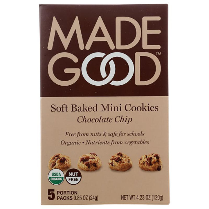 Madegood Chocolate Chip Mini Cookies, 4.25 oz