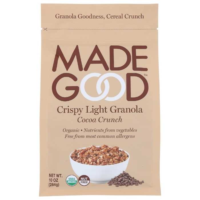 Madegood - Gluten-Free Crispy Light Granola - Cocoa Crunch