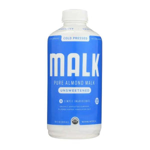 Malk - Pure Unsweetened Almond Malk, 28 fl oz