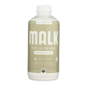 Malk - Pure Unsweetened Cashew Malk, 28 fl oz
