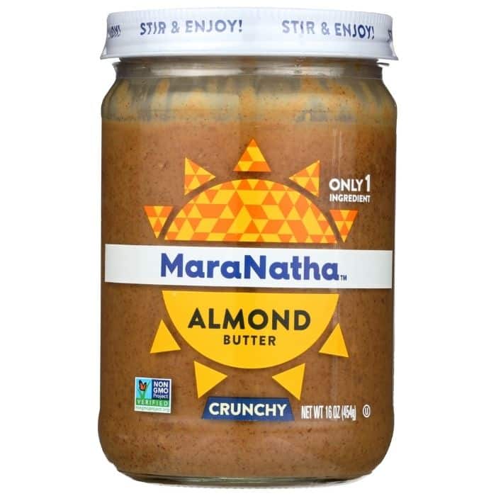 MaraNatha Almond Butter front