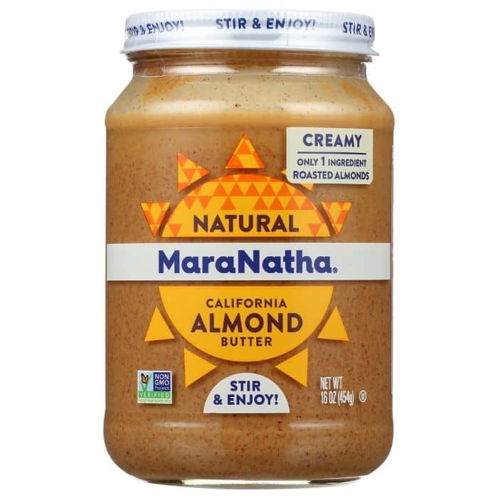 MaraNatha Almond Roasted Butter creamy front