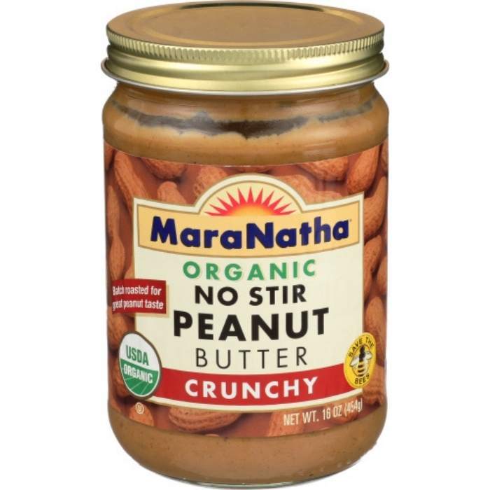 MaraNatha - Organic Peanut Butter crunchy  front