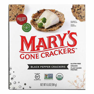 Mary's Gone Crackers - Black Pepper Crackers, 6.5oz