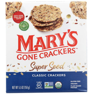 Mary's Gone Crackers - Super Seed Classic Crackers, 5.5oz