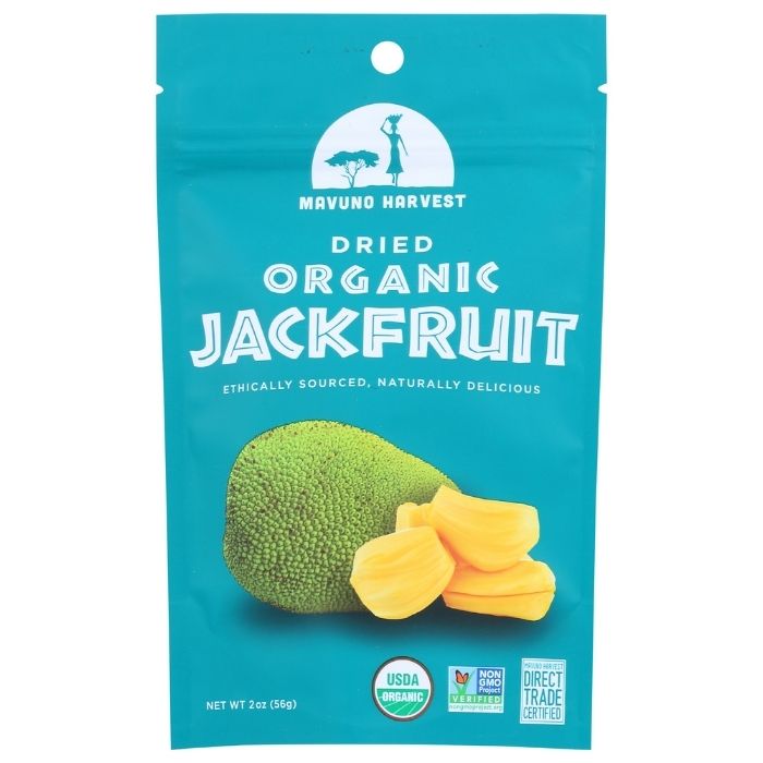Mavuno Harvest - Organic Dried Jackfruit, 2oz - front