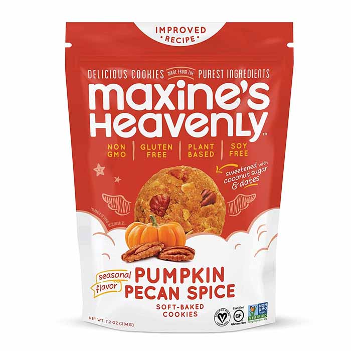Maxine's Heavenly - Pumpkin Pecan Spice Cookies, 7.2oz