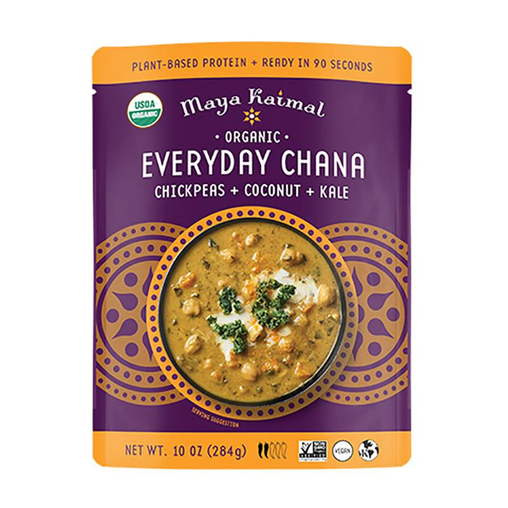 Maya Kaimal Everyday Chana Chickpeas + Coconut + Kale, 10 oz