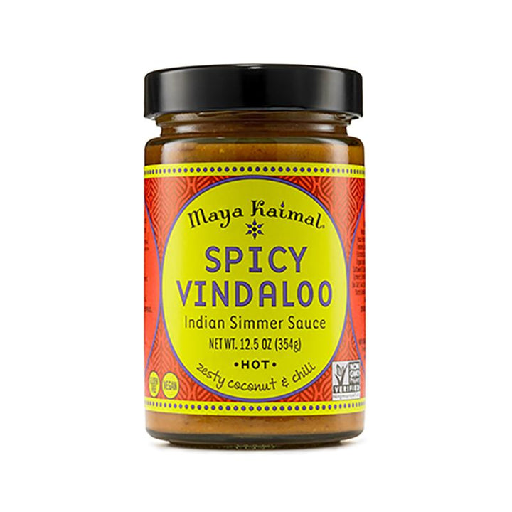 Maya Kaimal Indian Simmer Sauce Spicy Vindaloo, 12.5 oz