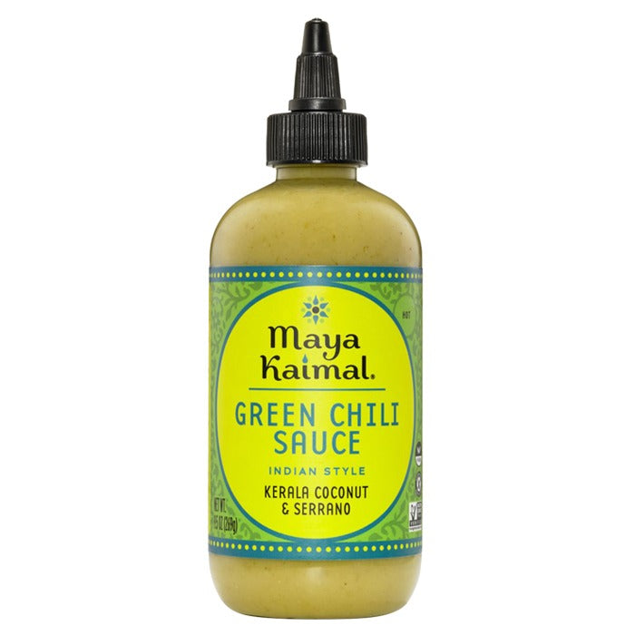 Maya Kaimal-Chili Sauce_9.5oz, Green Chili Sauce