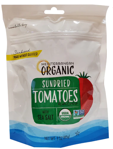 Mediterranean Organic - Sundried Tomatoes, 3 OZ

 | Pack of 12 - PlantX US