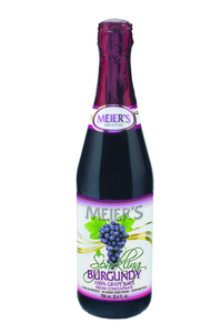 Meier's - Sparkling Grape Juice, Burgundy, 25.4 oz | Pack of 12
