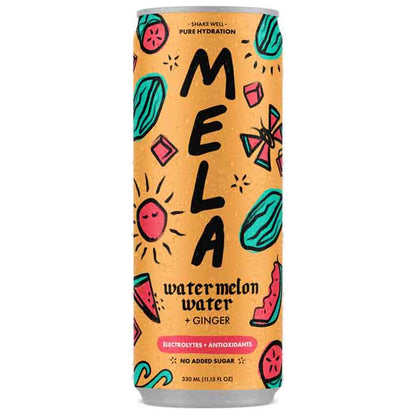Mela Water - Watermelon Water - With Ginger, 11 fl oz 