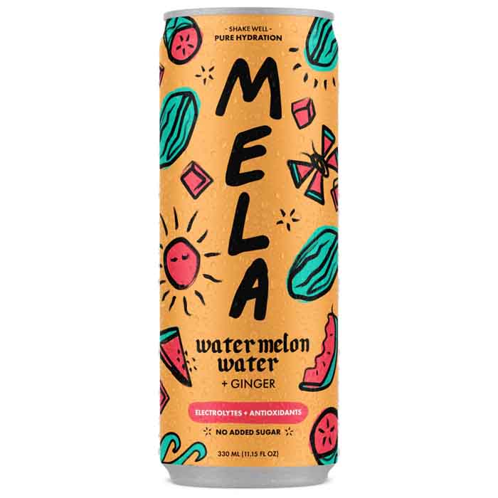 Mela Water - Watermelon Water - With Ginger, 11 fl oz 