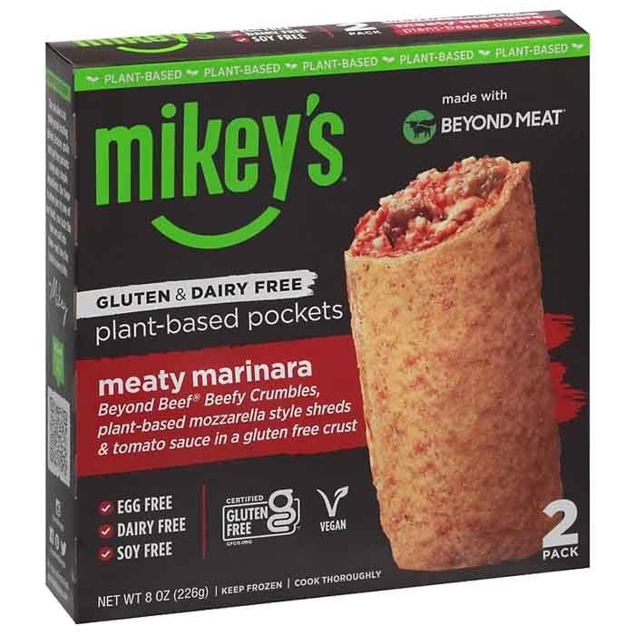 Mikey's - Meaty Marinara Plant-Based Pockets, 8oz
