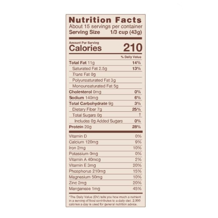 Mikuna - Chocho Superfood Protein Cacao - 15 Servings - nutrition facts