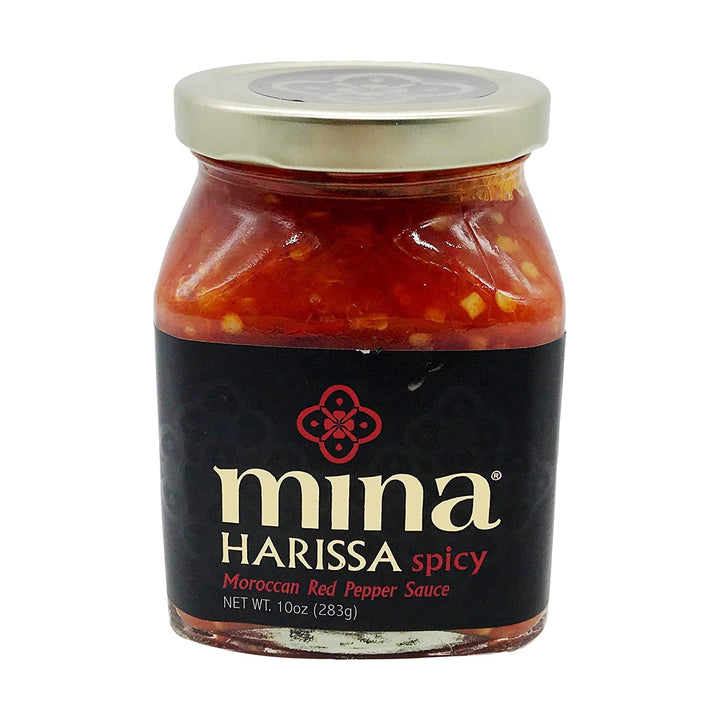 Mina Harissa Spicy Moroccan Red Pepper Sauce 10 Oz | Pack of 12 - PlantX US