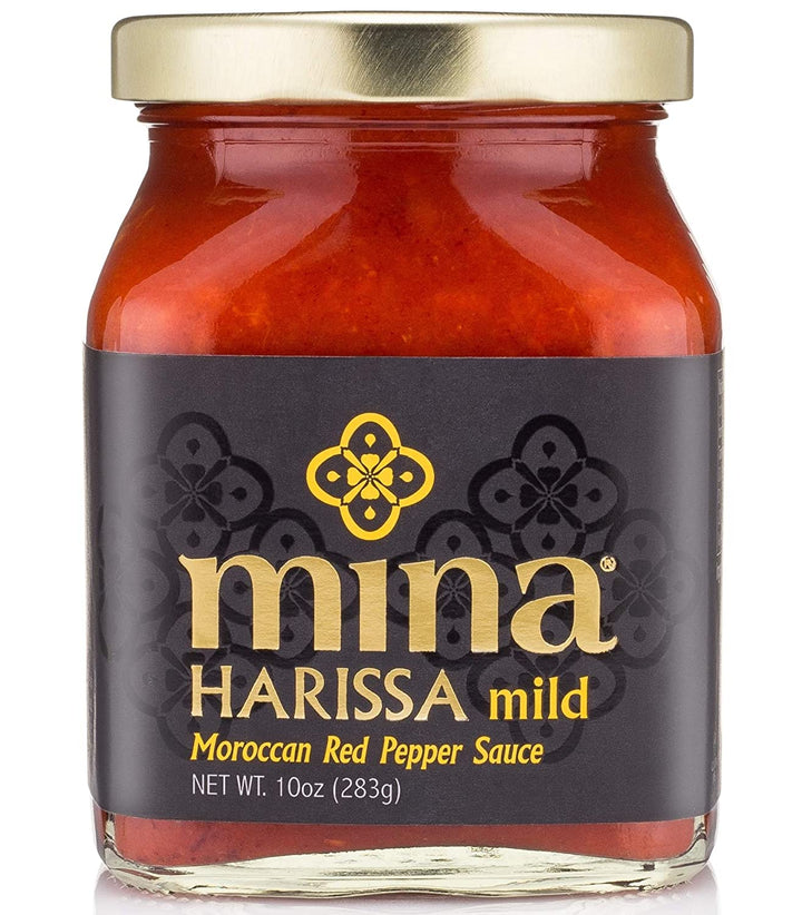 Mina, Harissa Mild, Moroccan Red Pepper Sauce, 10 oz
 | Pack of 12 - PlantX US