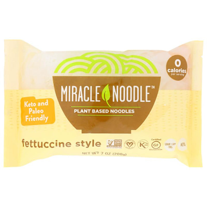 Miracle Noodle Miracle Fettuccine, 7 oz pack of 6