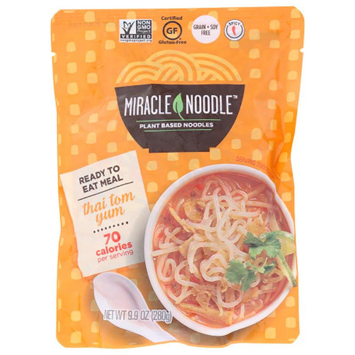 Miracle Noodle Miracle Ready to Eat - Thai Tomyum, 9.9 oz pack of 3