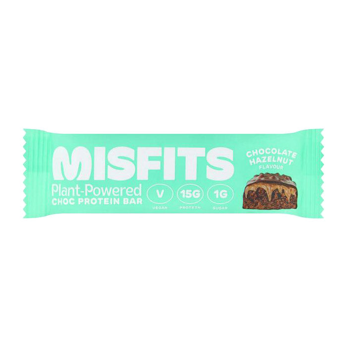 Misfits - Protein Bar Chocolate Hazelnut , 1.6oz