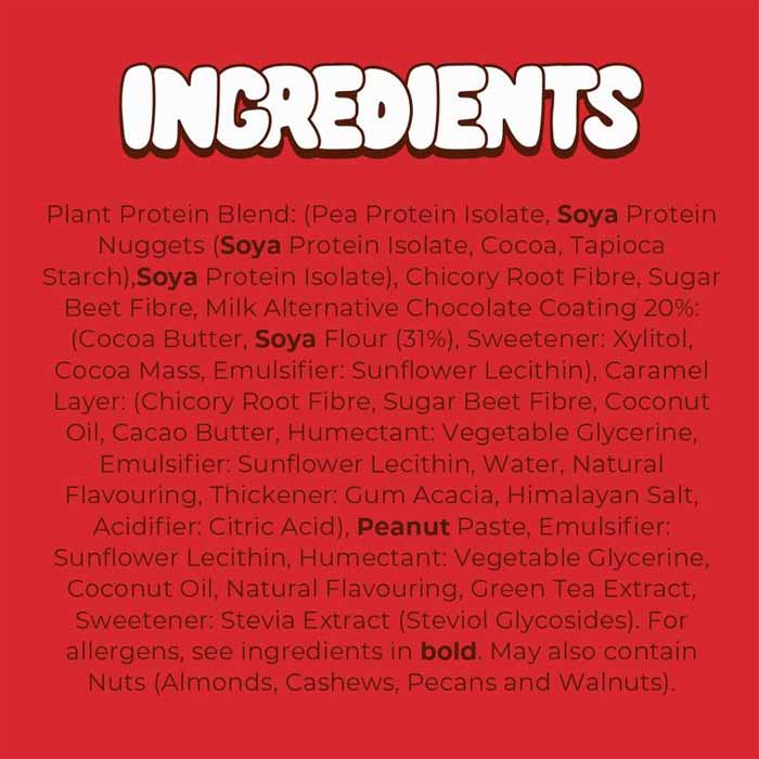 Misfits - Vegan Protein Bars Speculoos, 1.6oz - Back