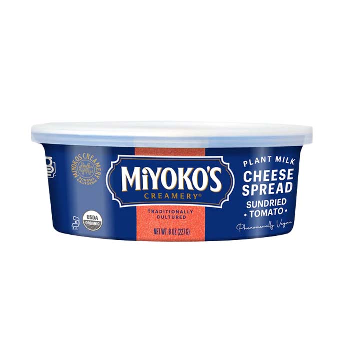 Miyoko's - Cheese Spread Sundried Tomato, 8oz