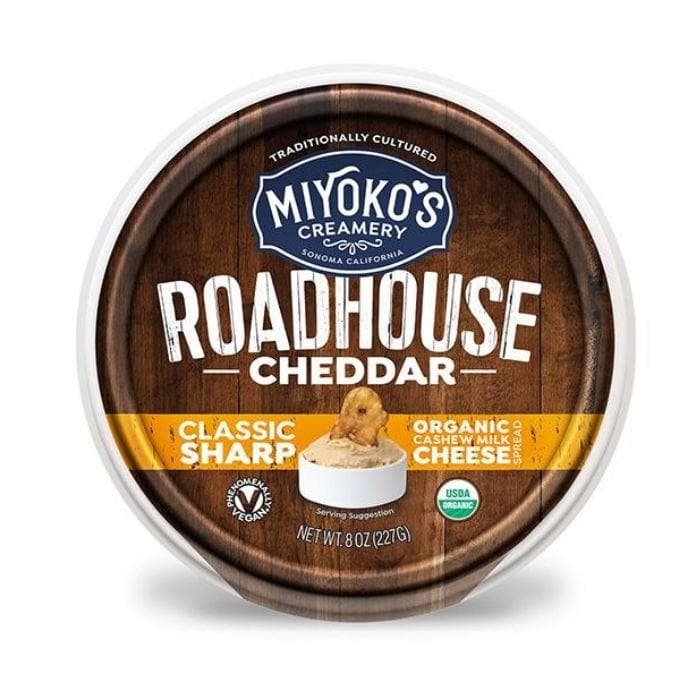 Miyoko's - Cheers To Cheddah Vegan Roadhouse Cheese Spread, 8oz